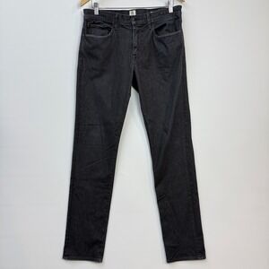 Hiroshi Kato The Pen Slim Straight Stretch Jeans Mens 32 Gray Excellent